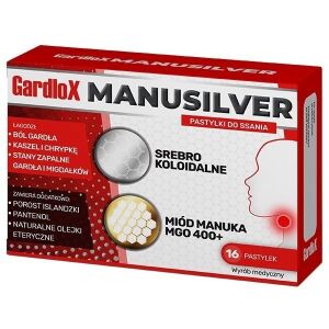 Gardlox Manusilver 16 pastylek