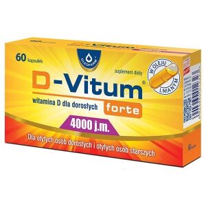 D-Vitum forte 4000j.m. x  60kaps.