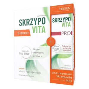 Skrzypovita 1 x dziennie + Serum do paznokci