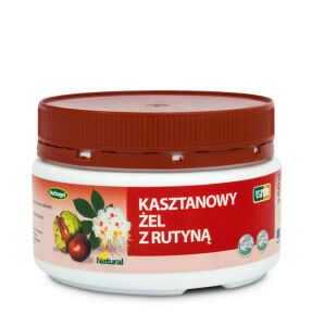 KASZTANOWY ŻEL Z RUTYNĄ 350 g