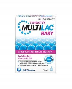 Multilac BABY Synbiotyk Krople 5ml