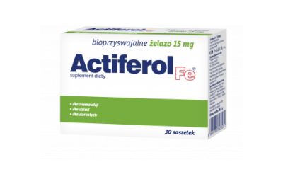 ActiFerol Fe 15 mg 30 saszetek