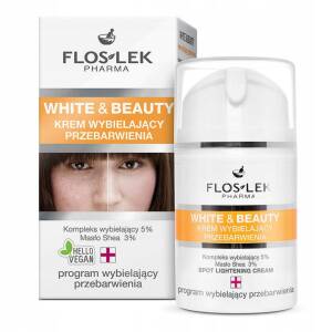 FLOS-LEK WHITE&BEAUTY Krem Intensywnie wybielający