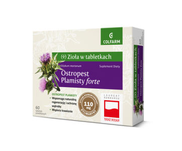 Ostropest Plamisty forte 60 tabletek