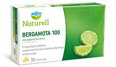 Naturell Bergamota 100 x 30 kapsułki