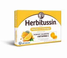 Herbitussin z porostem 12 tabletek