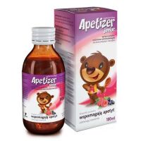 APETIZER Junior Syrop malina-porzeczka 100ml