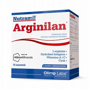 Olimp Arginilan 14 sasz. o smaku cytrynowym na GOJENIE RAN